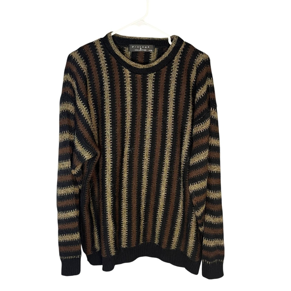 Protégé Collection Men's Wool‎ Blend Crew Neck Sweater XXL USA Made